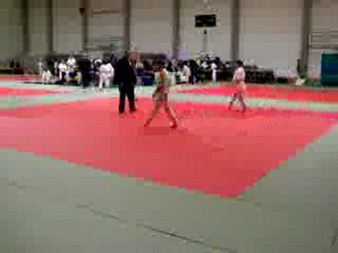 1er combat de judo de Alexander st gilles le 6decembre 2009