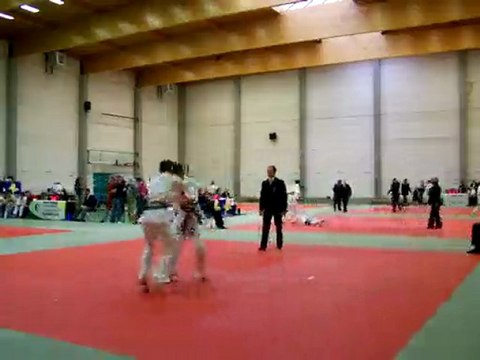 1er combat de judo de Alexandre st gilles le 6decembre 2009