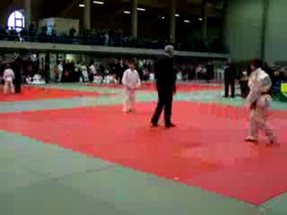 3ème combat de judo de Axel st gilles le 6decembre 2009