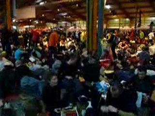 SAINTELYON 2009 - HALL DE PREPARATION - LA DREAM TEAM