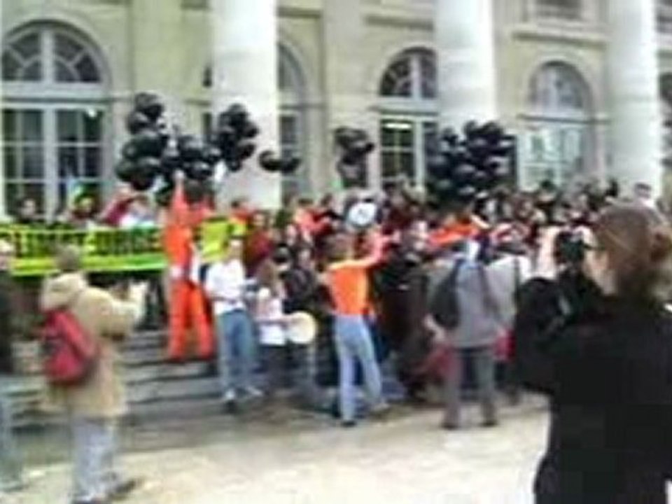 Flash-Mob Copenhague à Bordeaux le 5 Décembre 2009