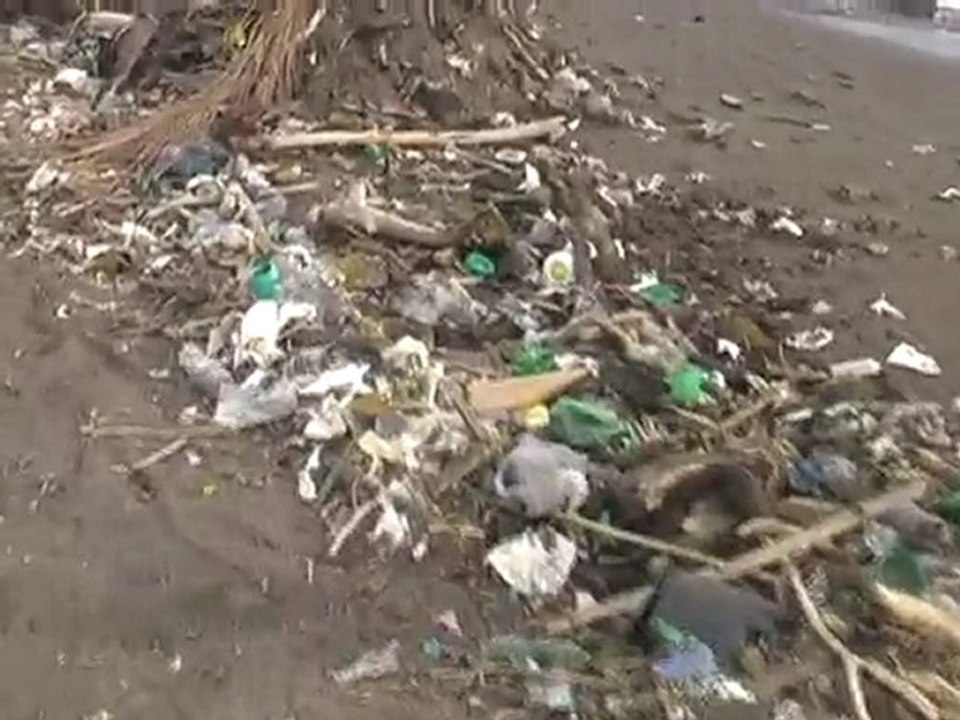 Ramassage plastique Tarcoles