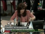 Discurso de Presidenta Argentina en Mercosur