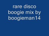 rare disco boogie mix by boogieman