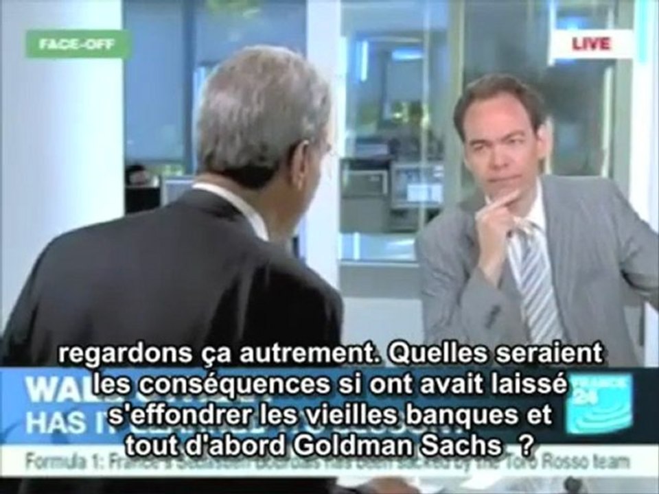 Max Keiser sur Goldman Sachs partie 1