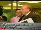 Advierten sobre irregularidades electorales en Colombia