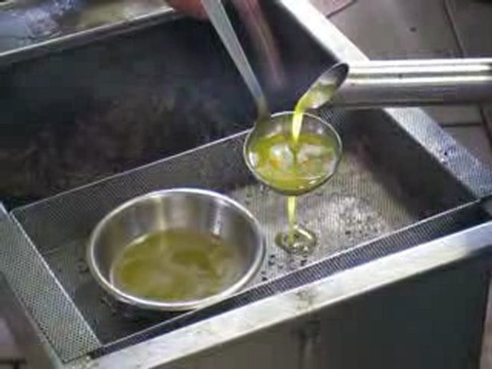 Fabrication d'huile d'olive
