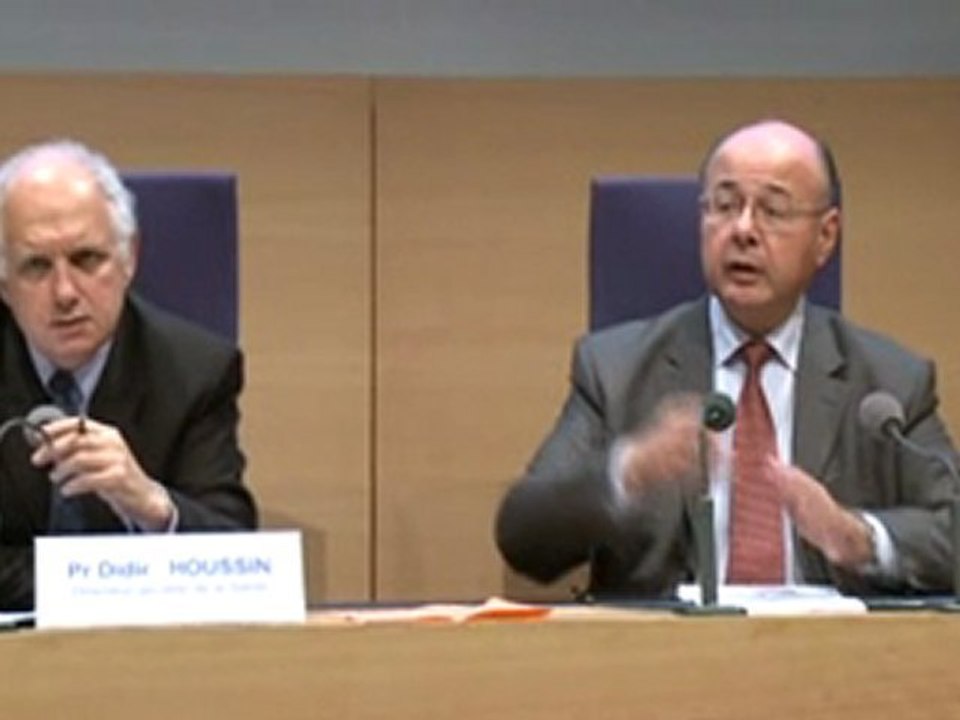 Conférence de presse sur la grippe A(H1N1) - 08 décembre 09