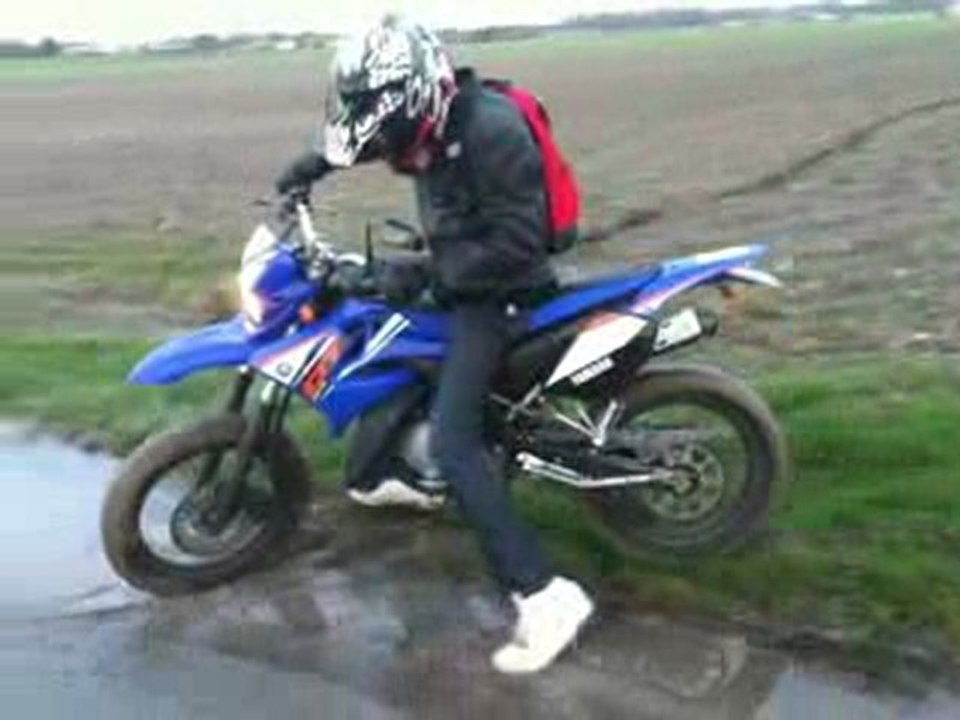 Sortie champs Yamaha DT 50 X