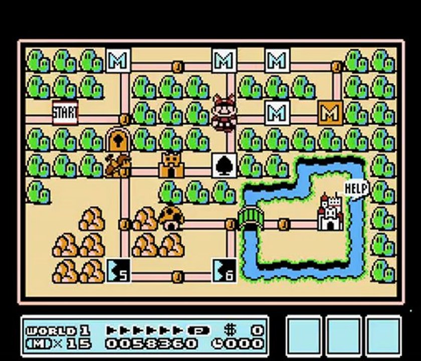 Super Mario Bros.3 (NES) World 1 - par Paniac