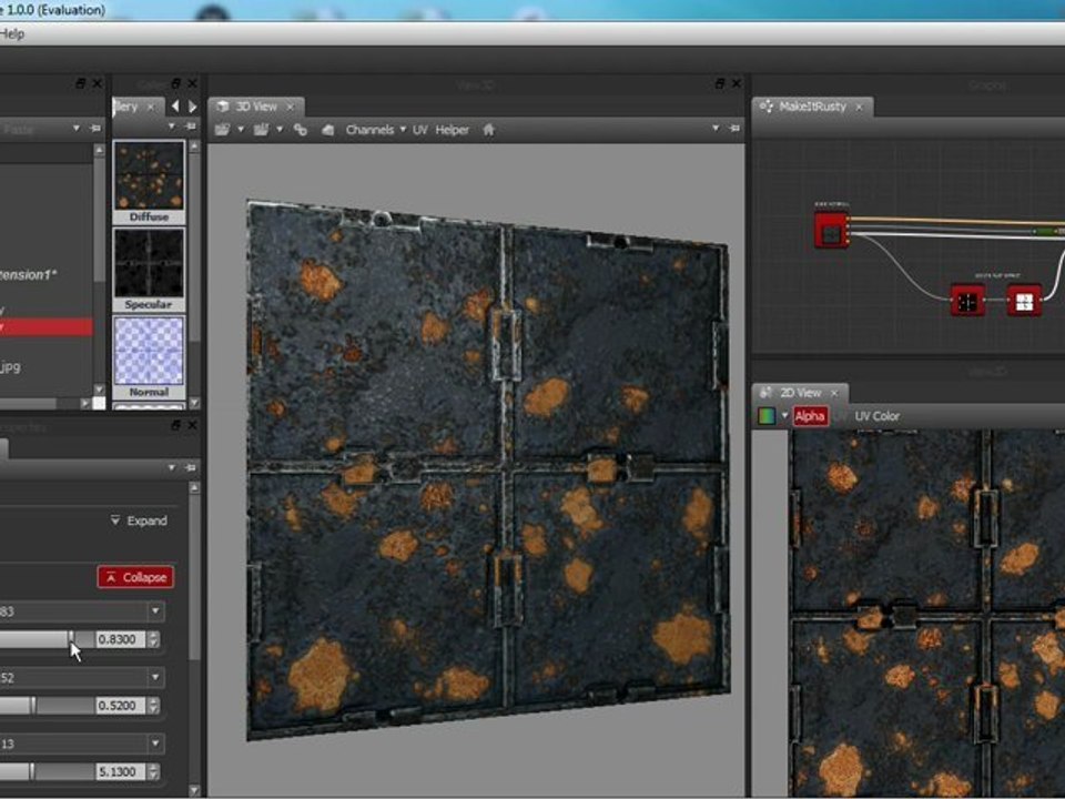 Texturing painkiller #4 | Make It Rusty