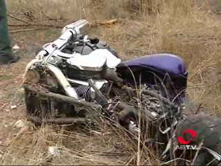 Accidente mortal de moto en la carretera de Las Peñas