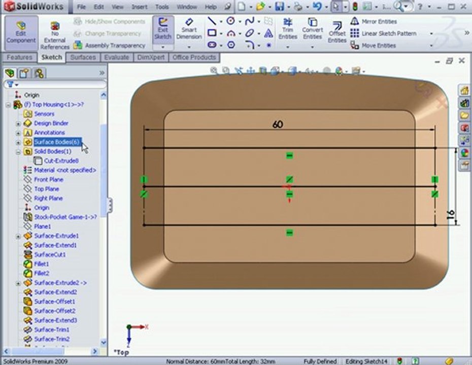 solidworks 2009 surface design