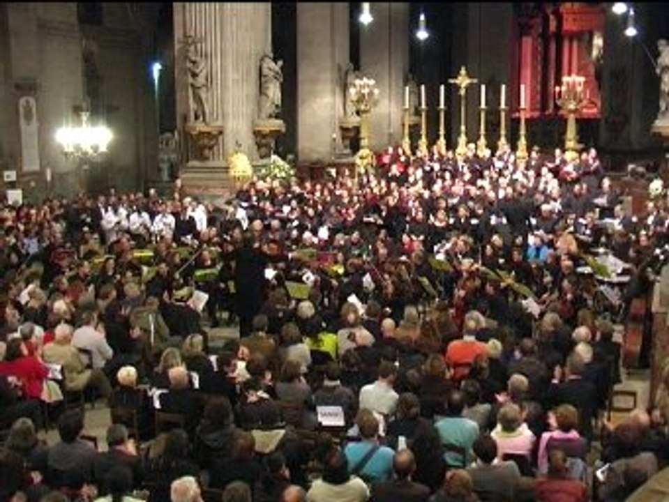 Le Choeur Clément Wurtz à l'église St Sulpice*