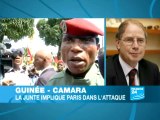 Guinée - Camara: La Junte implique Paris dans l'attaque