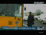 Les gens du voyages avertis aux dangers électriques (Caen)