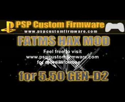 FATMS HAX MOD for 5.50 GEN-D2 for PSP