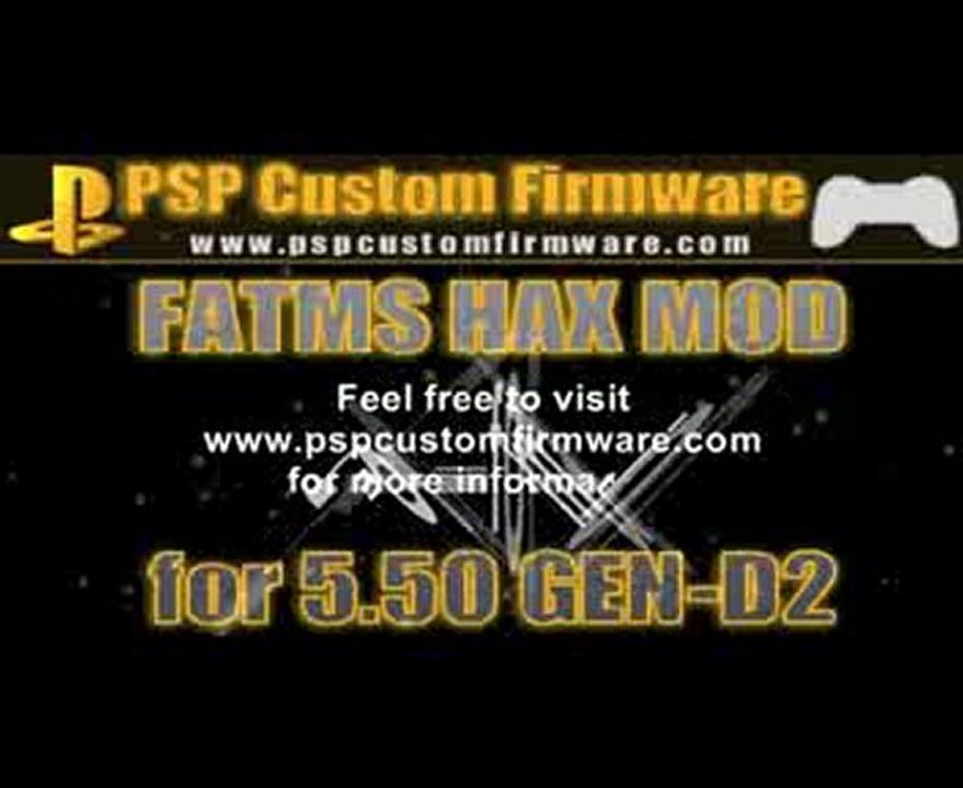 FATMS HAX MOD for 5.50 GEN-D2  for PSP