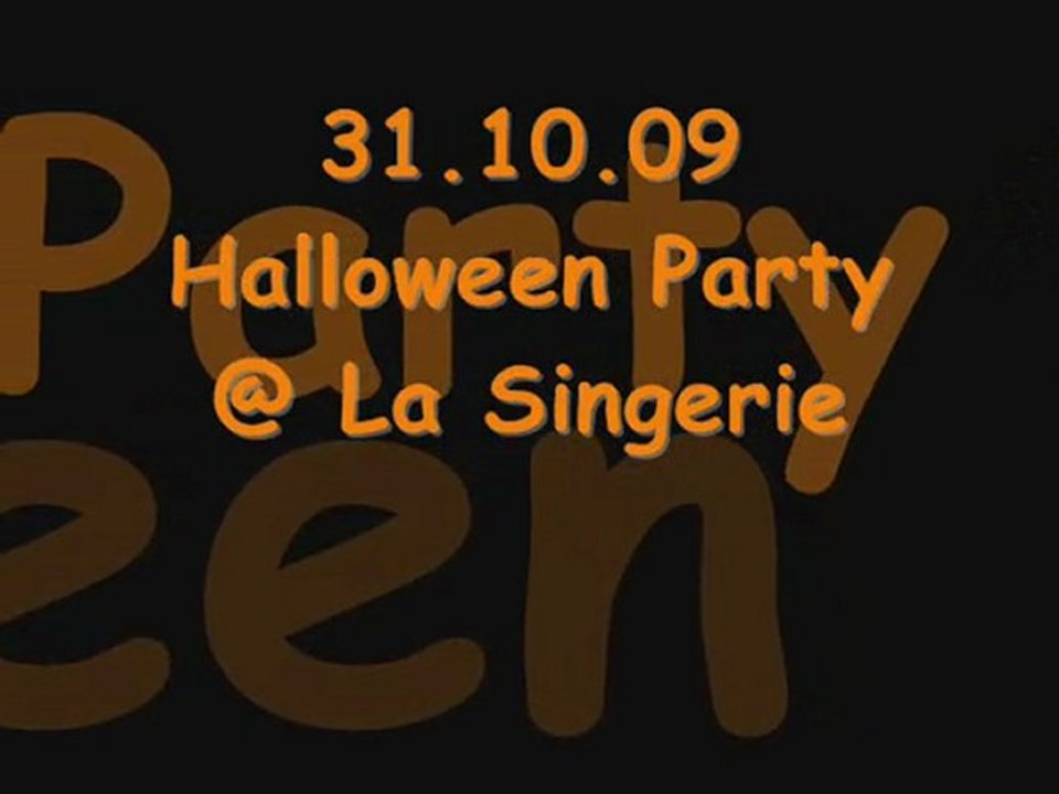 halloween party
