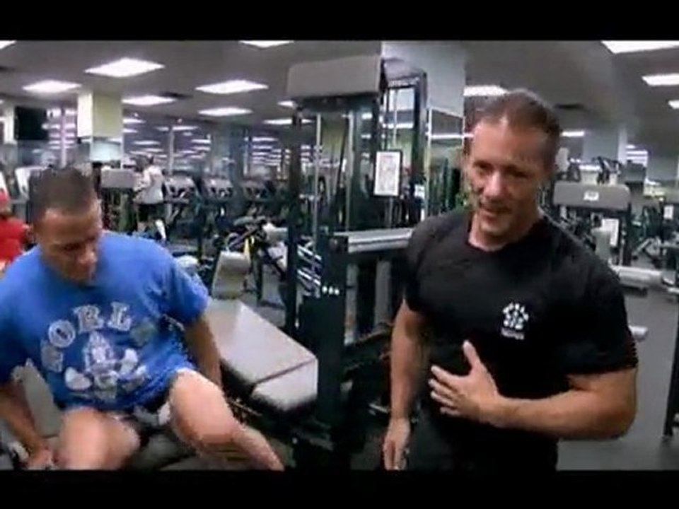 World Gym Chicago Leg Workout Part 1 of 6