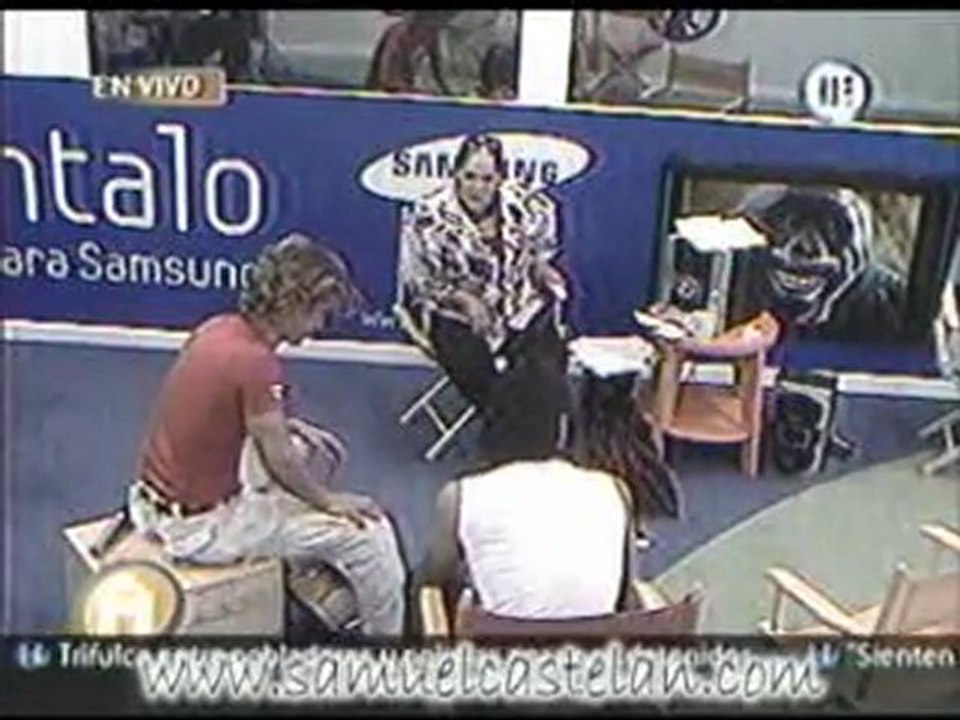 Samuel ensaya con Sebastián