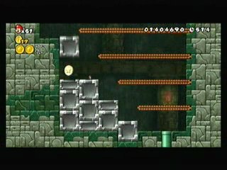 New Super Mario Bros.Wii W.T 8 Du soleil et... Des nanas !