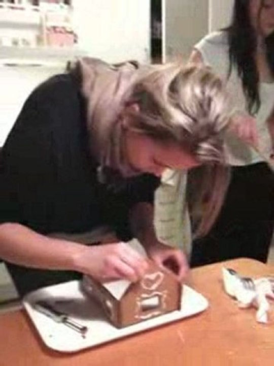 byggning av pepparkakshus