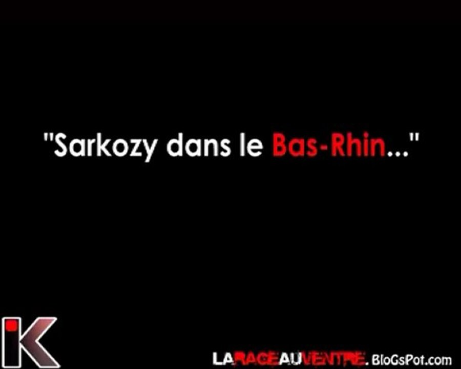 Sarkozy dans le bas Rhin...