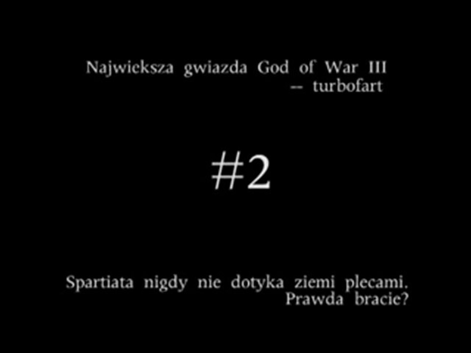 Konkurs - Najwieksza Gwiazda God of War 3