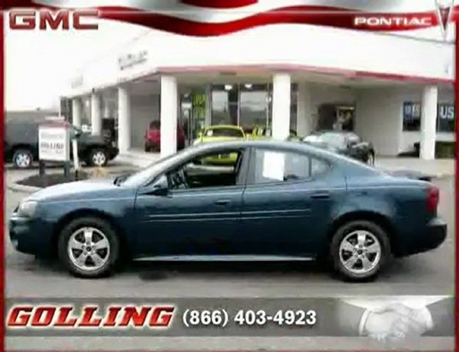 used 2005 Pontiac Gran Prix, Detroit, MI. Golling GMC