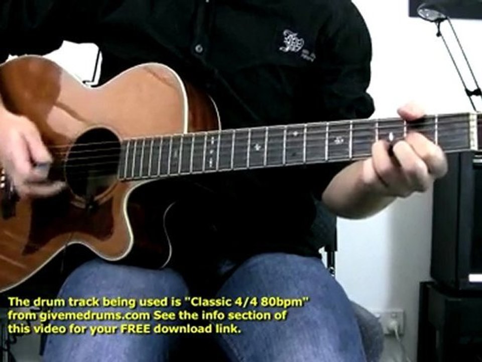 'All I Want Is You' By U2 - Visual How to Tutorial / Guitar
