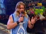 Y2J makes fun of Stephanie raw 06.08.01