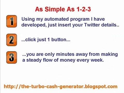 The Turbo Cash Generator- Make Money Using Twitter