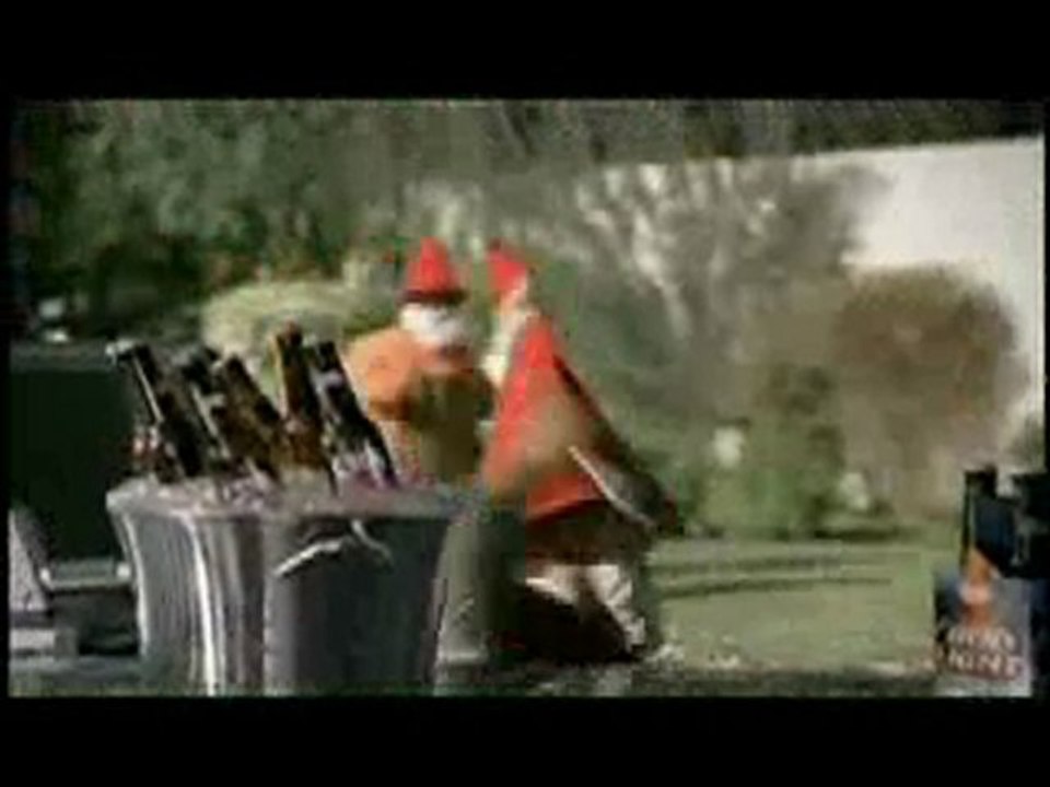 Beer stealing gnomes - funny commercial