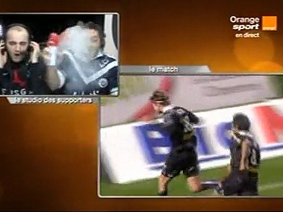 Studio des supporters Orange Bordeaux - PSG