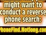 Cell Phone Lookup - Reverse Lookup a Phone Number