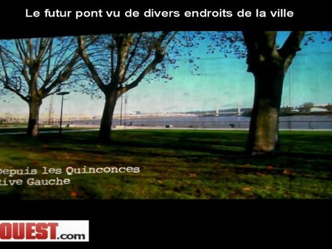 Pose de la première pierre du Pont Bacalan-Bastide