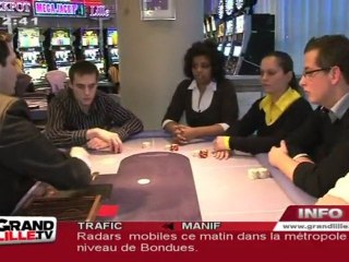 Casino de Lille : Les croupiers se font la main !