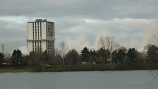 Chalon Démolition des tours des Près Saint Jean