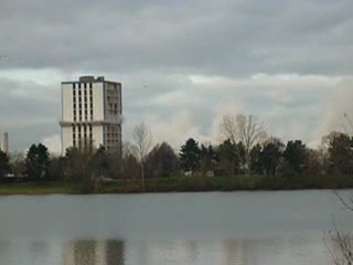 Chalon Démolition des tours des Près Saint Jean