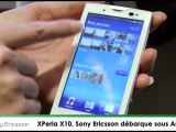 WORLDGSM : XPERIA X10, Sony Ericsson débarque sous Android !