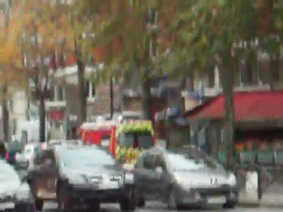 départ bspp vsav cs champérret  paris 17