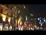 Fête des lumières, Lyon, rue et place de la République