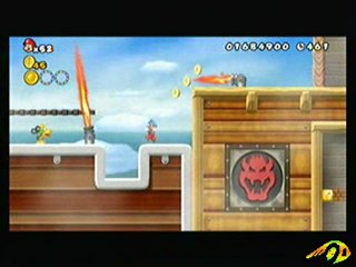 New Super Mario Bros.Wii W.T 10 Le bateau volant