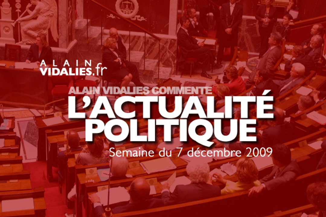 Semaine du 7 décembre 2009