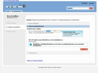 Lynchburg Web Design WordPress Installation