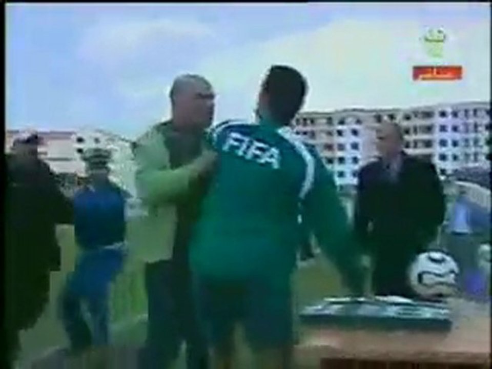 Ibrahim Hassan, violence au Stade de Bejaïa, déc. 2008