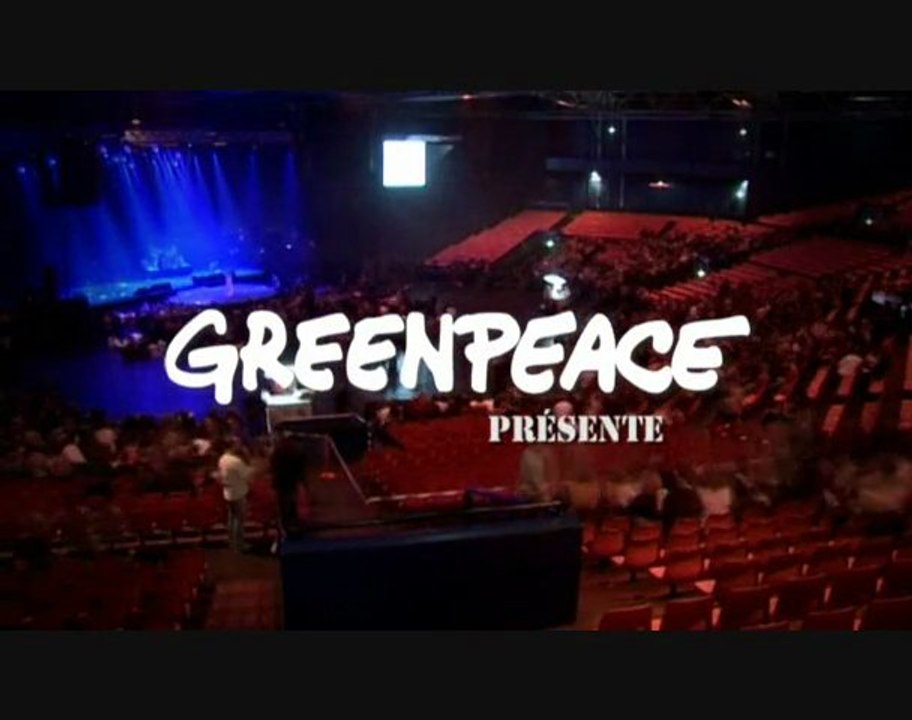 ULTIMATUM CLIMATIQUE CONCERT GREENPEACE 22 NOVEMBRE 2009