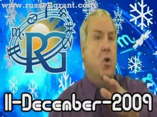 RussellGrant.com Video Horoscope Pisces December Friday 11th