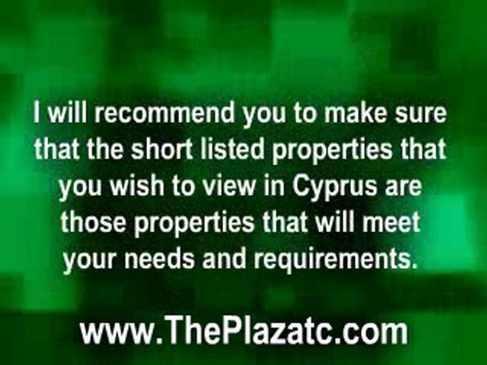 Cyprus Property For Sale